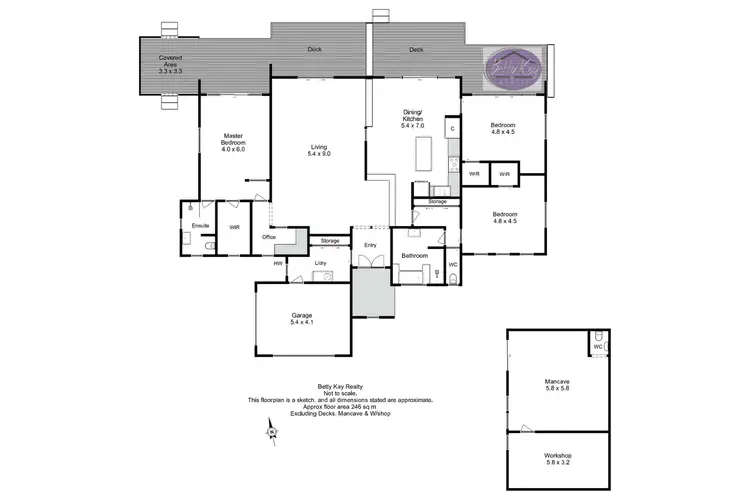 Floorplan of Homely house listing, 27 Poke Street, Smithton TAS 7330