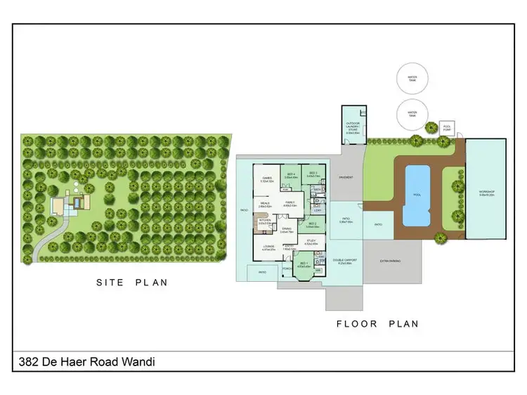 Floorplan of Homely house listing, 382 De Haer Road, Wandi WA 6167