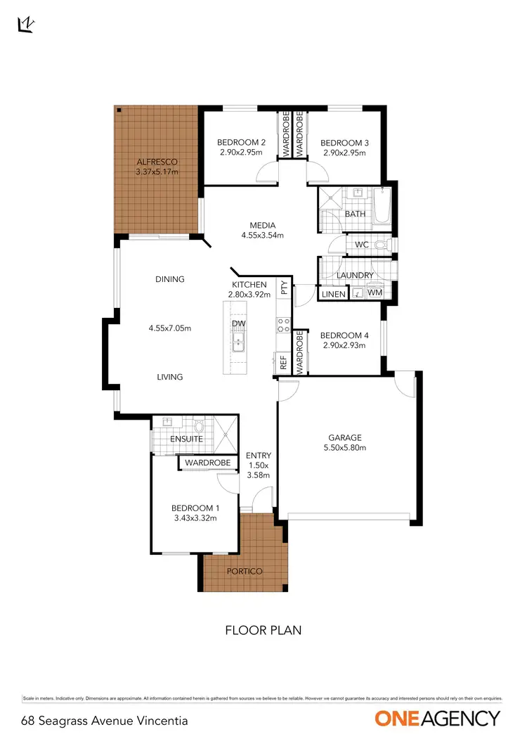 Floorplan of Homely house listing, 68 Seagrass Avenue, Vincentia NSW 2540