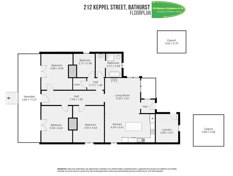 Floorplan of Homely house listing, 212 Keppel Street, Bathurst NSW 2795