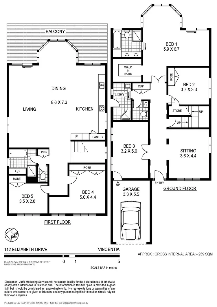 Floorplan of Homely house listing, 112 Elizabeth Drive, Vincentia NSW 2540