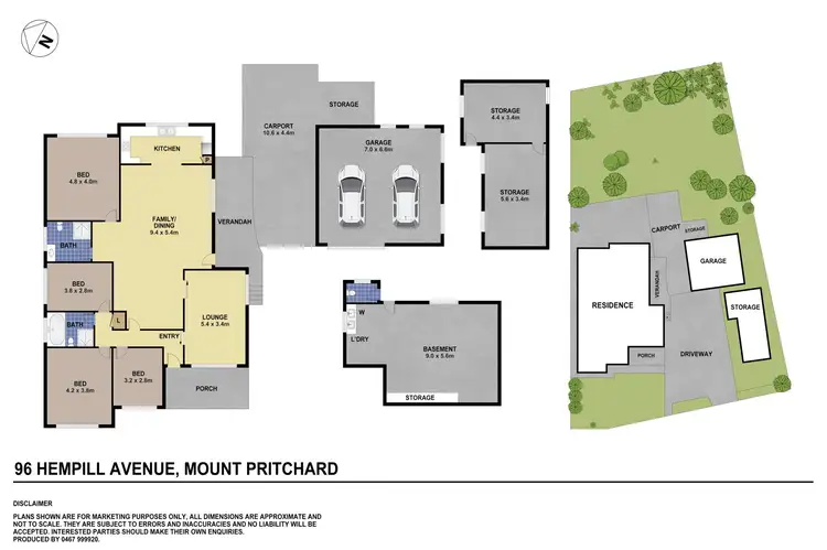 Floorplan of Homely house listing, 96-98 Hemphill Avenue, Mount Pritchard NSW 2170
