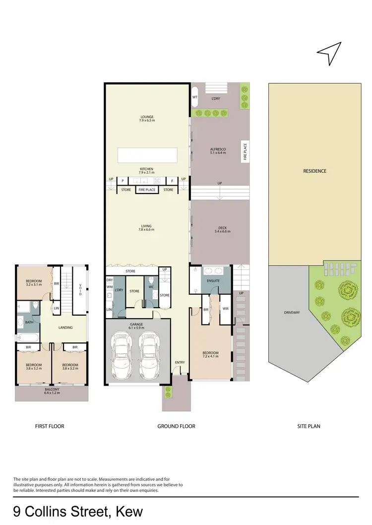 Floorplan of Homely house listing, 9 Collins Street, Kew VIC 3101