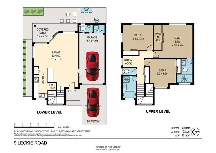 Floorplan of Homely townhouse listing, 9 Leckie Road, Kedron QLD 4031