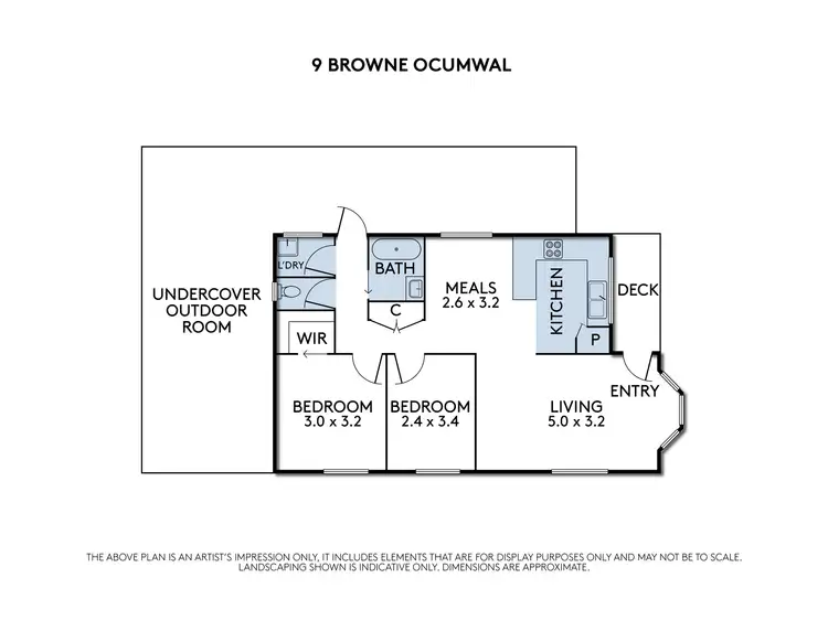 Floorplan of Homely house listing, 9 Browne Street, Tocumwal NSW 2714
