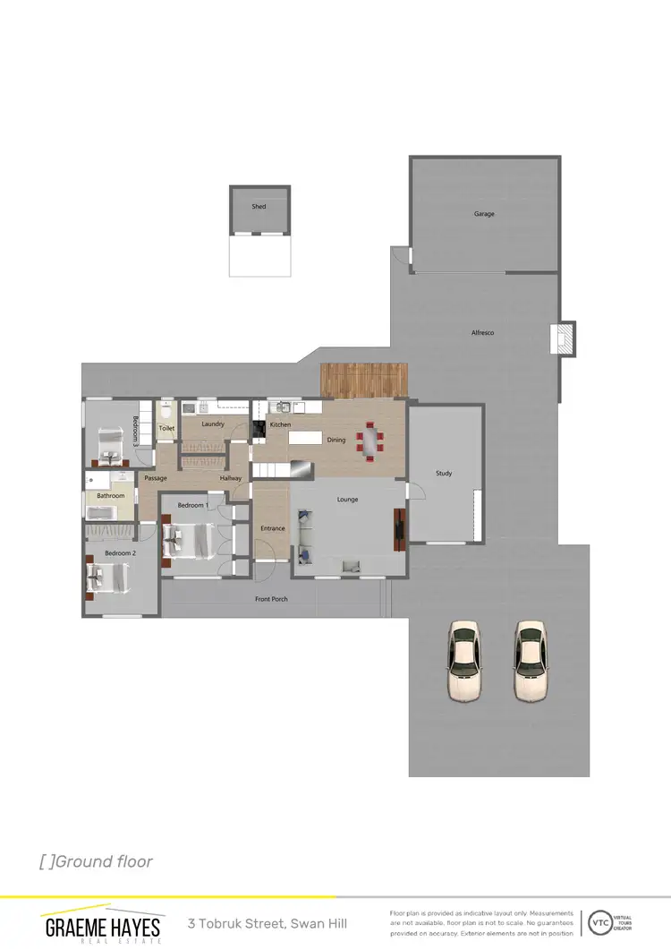 Floorplan of Homely house listing, 3 Tobruk Street, Swan Hill VIC 3585