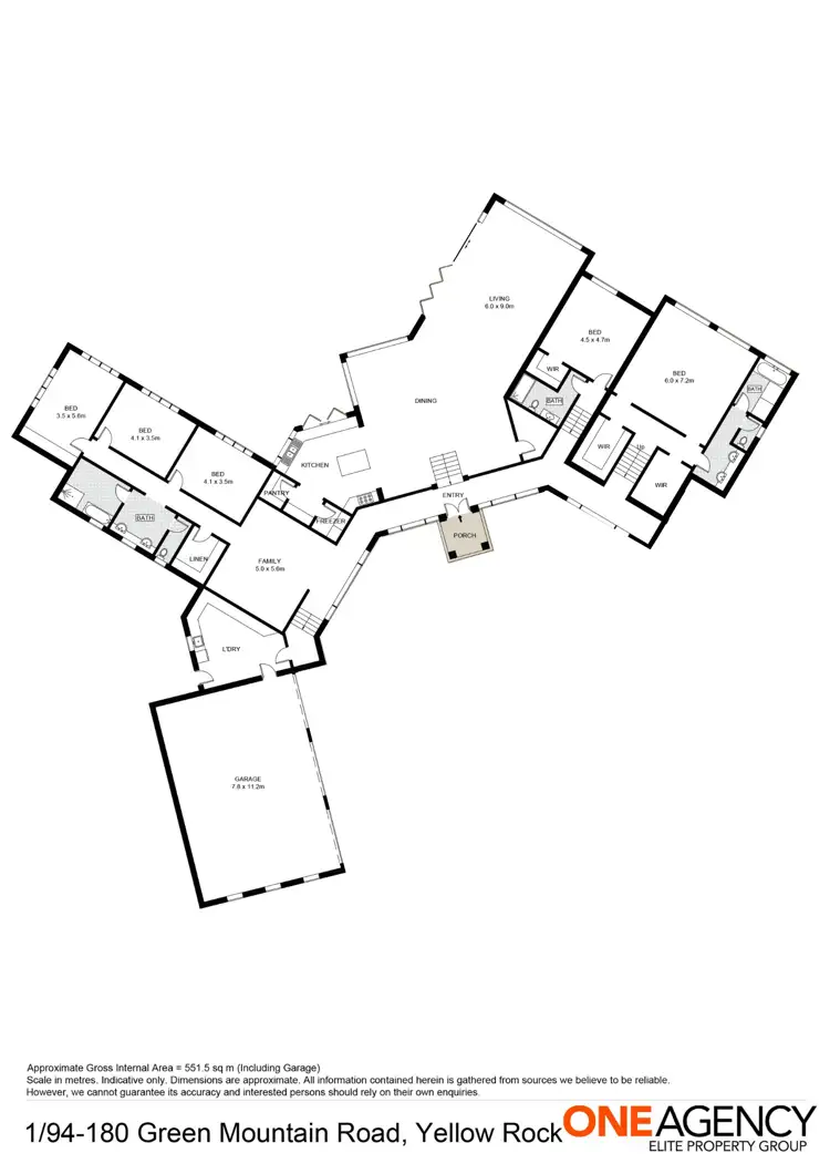 Floorplan of Homely house listing, 94-180 Green Mountain Road, Yellow Rock NSW 2527