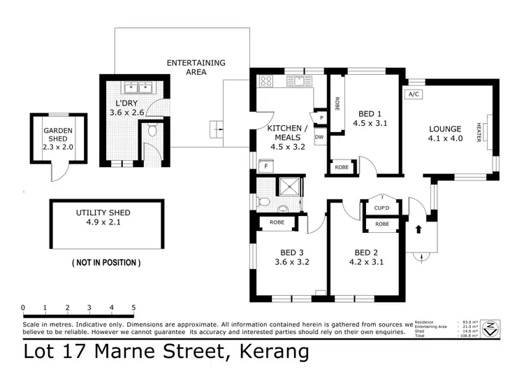 Floorplan of Homely house listing, 65 Marne Street, Kerang VIC 3579