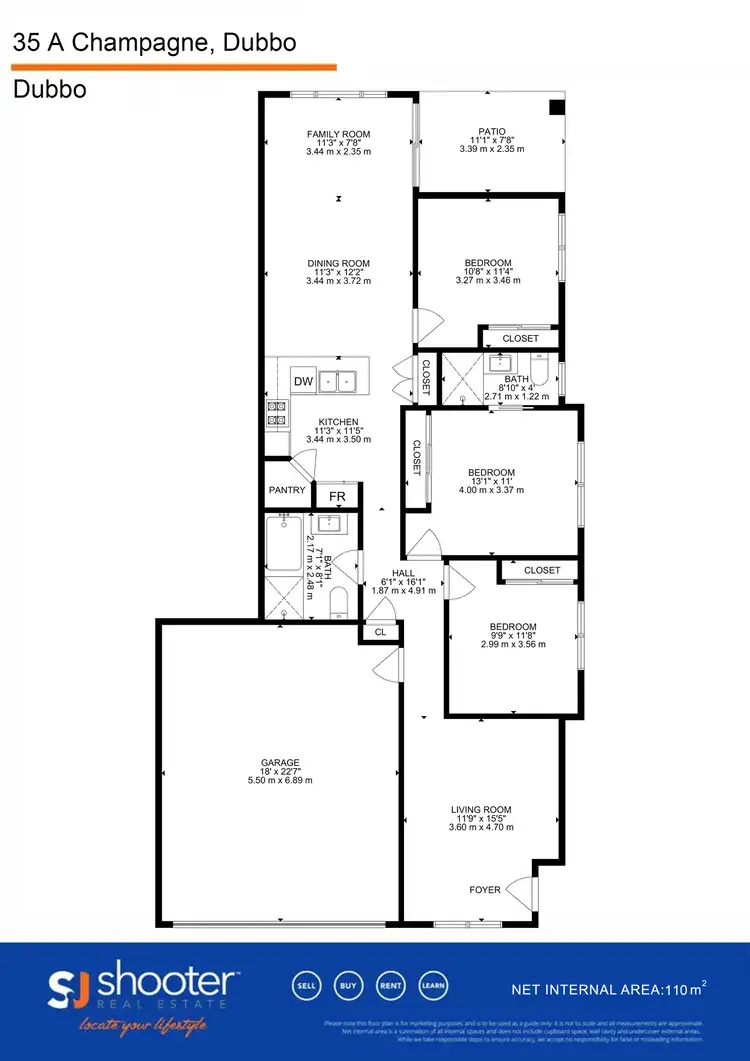 Floorplan of Homely house listing, 35A Champagne Drive, Dubbo NSW 2830