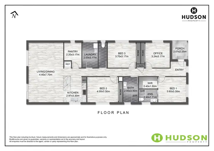 Floorplan of Homely land listing, 122 Barkly Street, Portland VIC 3305