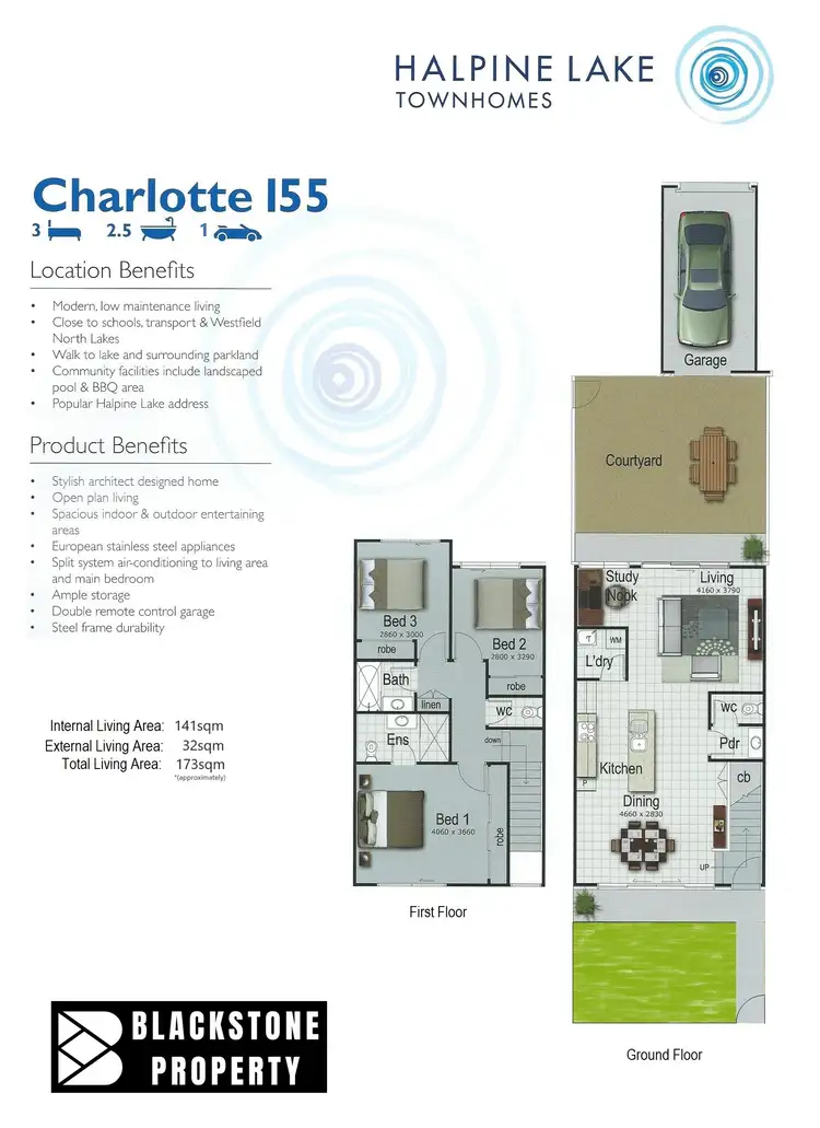 Floorplan of Homely townhouse listing, 52/115 Mango Hill Boulevard East, Mango Hill QLD 4509