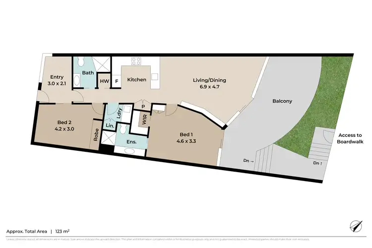 Floorplan of Homely apartment listing, 111/13 Nicklin Way, Minyama QLD 4575