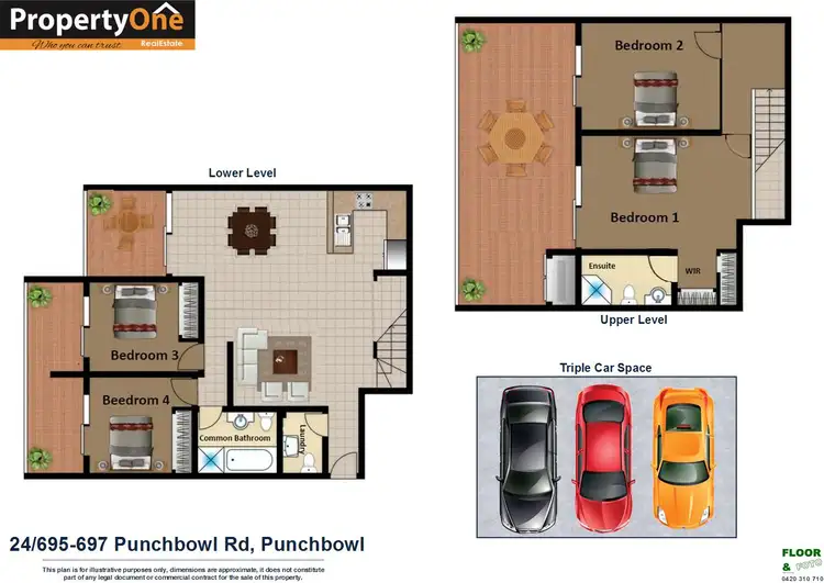 Floorplan of Homely apartment listing, 24/695-697 Punchbowl Road, Punchbowl NSW 2196
