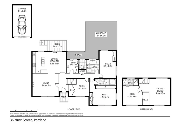 Floorplan of Homely house listing, 36 Must Street, Portland VIC 3305