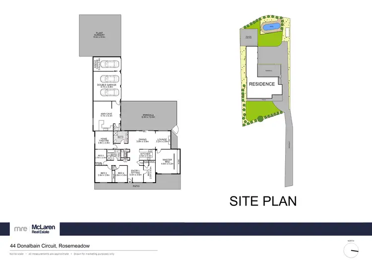 Floorplan of Homely house listing, 44 Donalbain Circuit, Rosemeadow NSW 2560