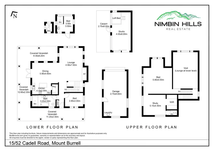 Floorplan of Homely house listing, 15/52 Cadell Road, Mount Burrell NSW 2484