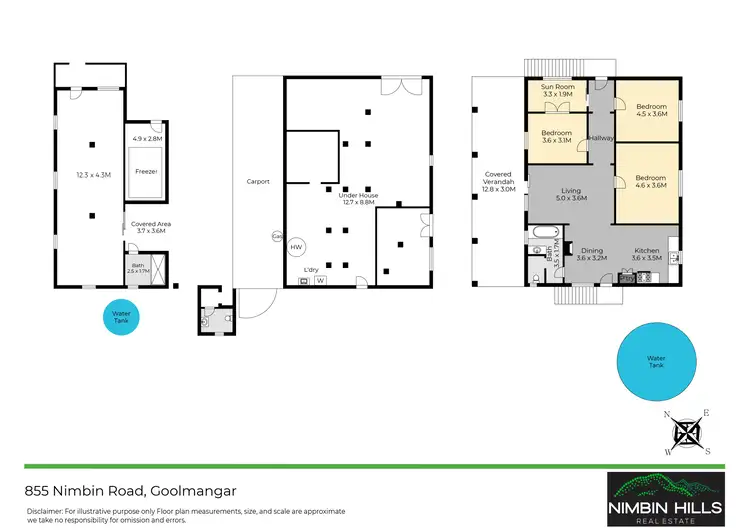Floorplan of Homely house listing, 855 Nimbin Road, Goolmangar NSW 2480