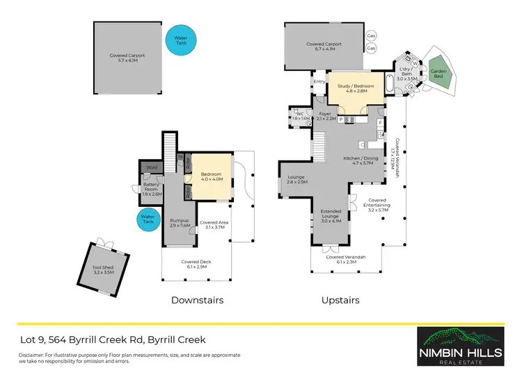 Floorplan of Homely house listing, 9/564 Byrrill Creek Road, Byrrill Creek NSW 2484