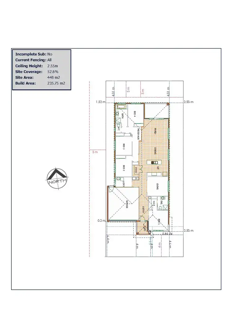 Floorplan of Homely house listing, 41 Iverson Circuit, Deanside VIC 3336