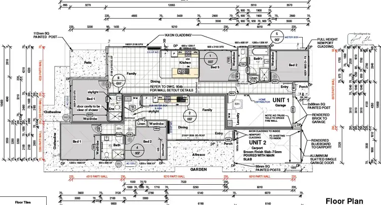 Floorplan of Homely semi-detached listing, 10 Haystack Close, Park Ridge QLD 4125