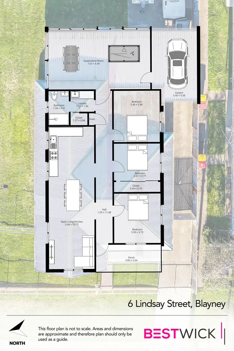 Floorplan of Homely house listing, 6 Lindsay Street, Blayney NSW 2799