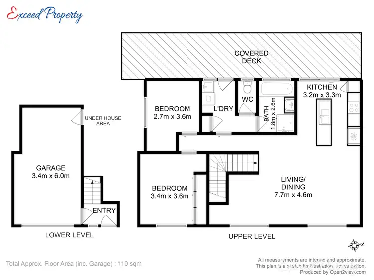 Floorplan of Homely house listing, 15 Cazaly Drive, Chigwell TAS 7011