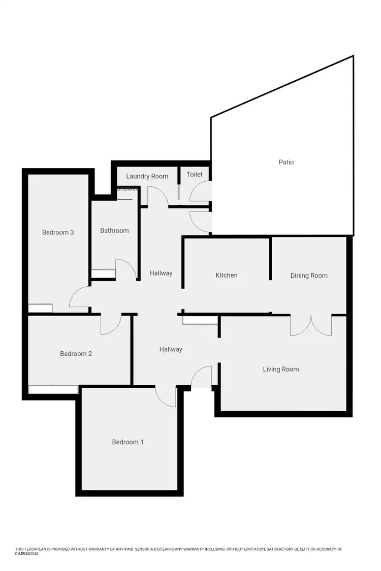 Floorplan of Homely house listing, 22 Molyneaux Street, Warracknabeal VIC 3393