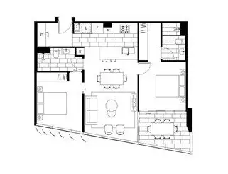 Floorplan of Homely unit listing, 604/12 Philip Avenue, Broadbeach QLD 4218