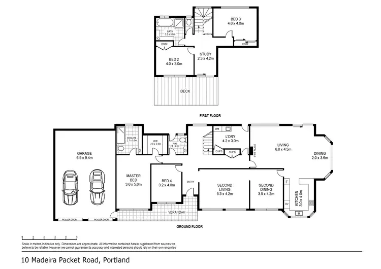Floorplan of Homely house listing, 10 Madeira Packet Road, Portland VIC 3305