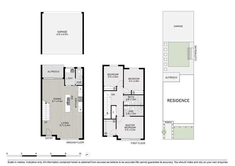 Floorplan of Homely townhouse listing, 11 Hebrides Close, Cranbourne West VIC 3977
