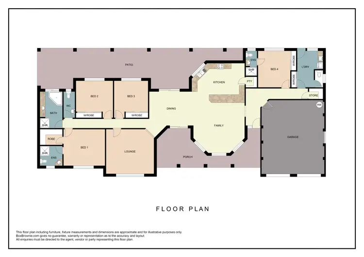 Floorplan of Homely rural property listing, 61 Mid Western Highway, West Wyalong NSW 2671