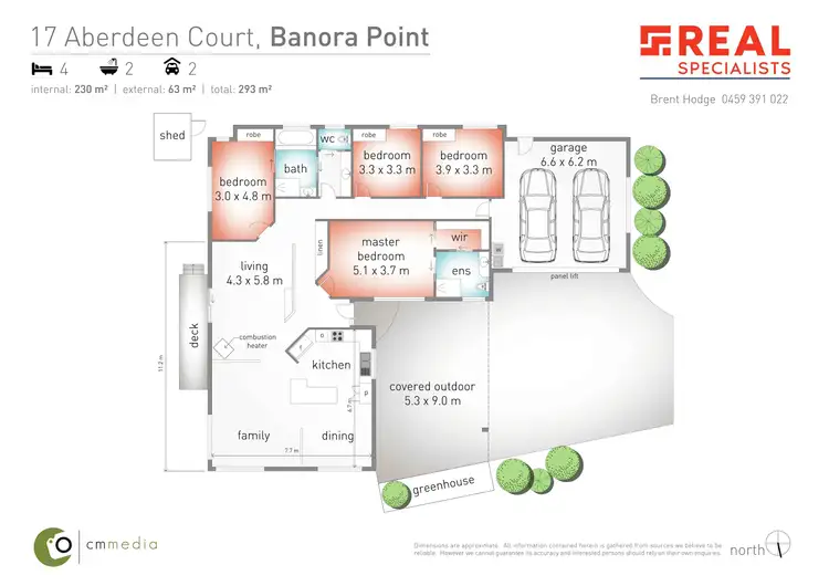Floorplan of Homely house listing, 17 Aberdeen Court, Banora Point NSW 2486