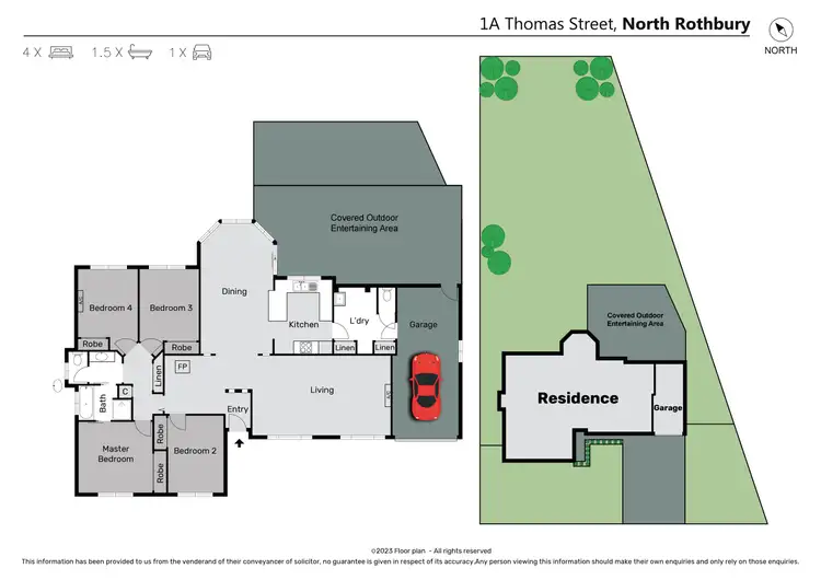 Floorplan of Homely house listing, 1A Thomas Street, North Rothbury NSW 2335