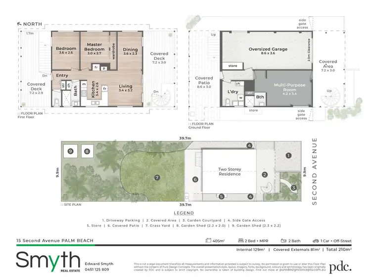 Floorplan of Homely house listing, 15 Second Avenue, Palm Beach QLD 4221