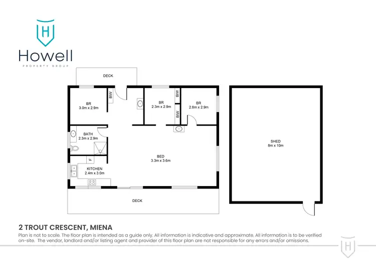 Floorplan of Homely house listing, 2 Trout Crescent, Miena TAS 7030