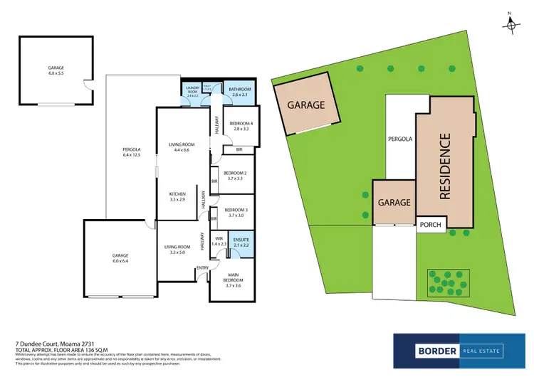 Floorplan of Homely house listing, 7 Dundee Court, Moama NSW 2731