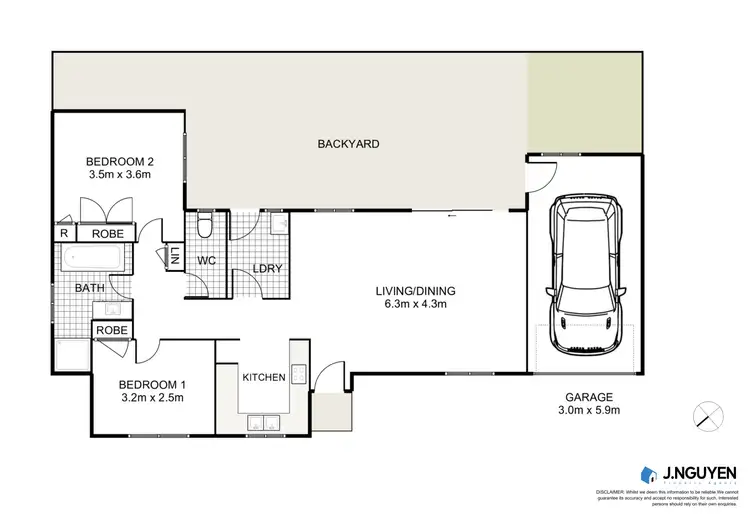 Floorplan of Homely villa listing, 9/34 Longfield Street, Cabramatta NSW 2166