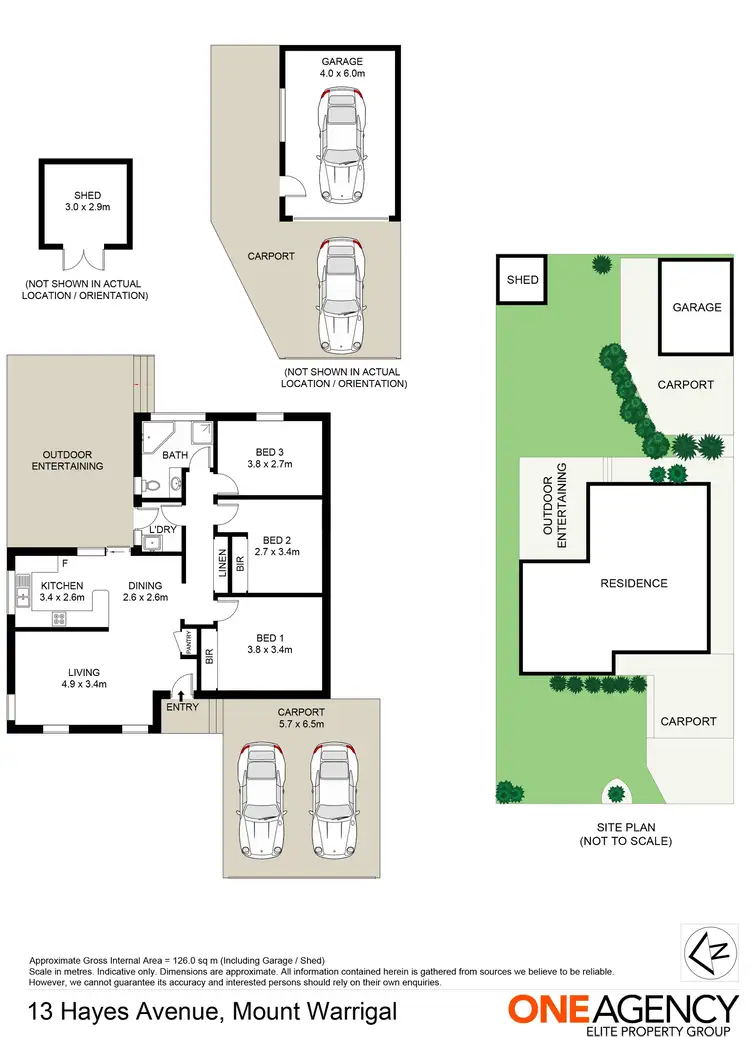 Floorplan of Homely house listing, 13 Hayes Avenue, Mount Warrigal NSW 2528