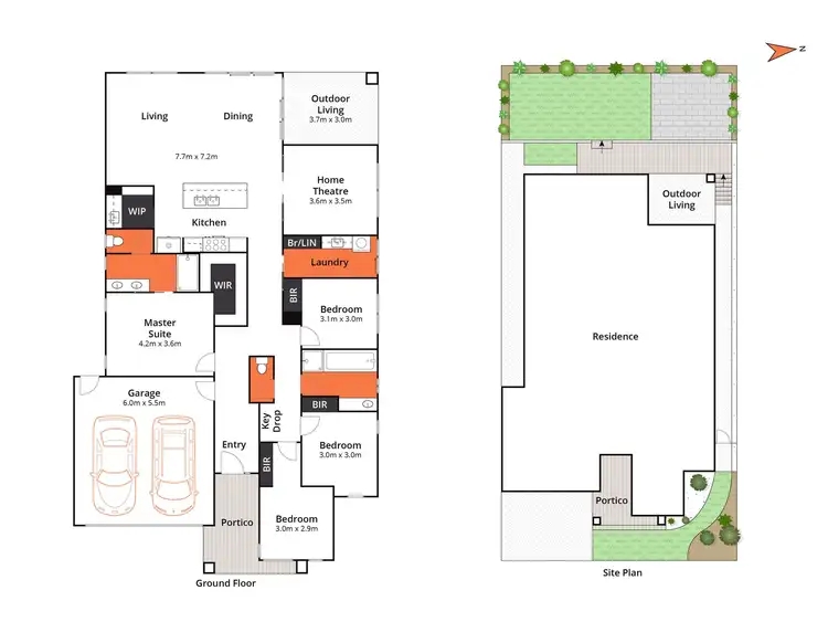 Floorplan of Homely house listing, 57 Carisbrook Street, Armstrong Creek VIC 3217