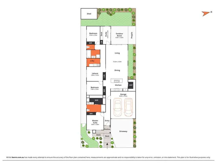 Floorplan of Homely house listing, 11 Hutton Close, Armstrong Creek VIC 3217