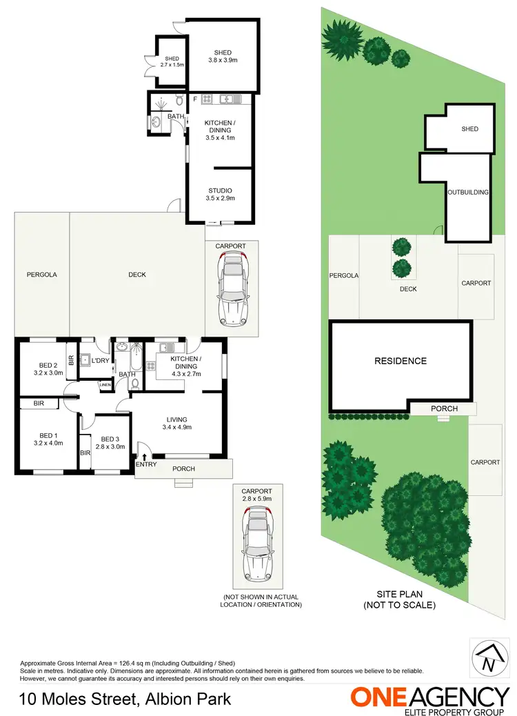 Floorplan of Homely house listing, 10 Moles Street, Albion Park NSW 2527