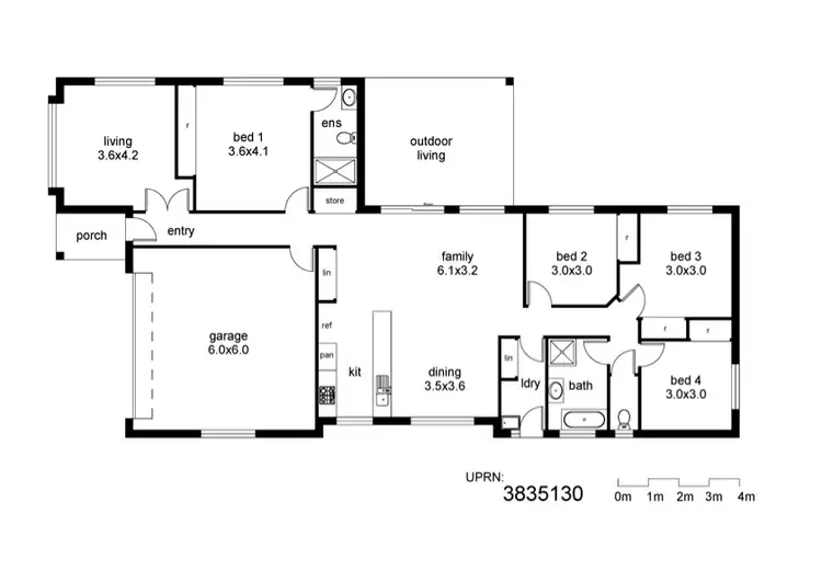 Floorplan of Homely house listing, Address available on request