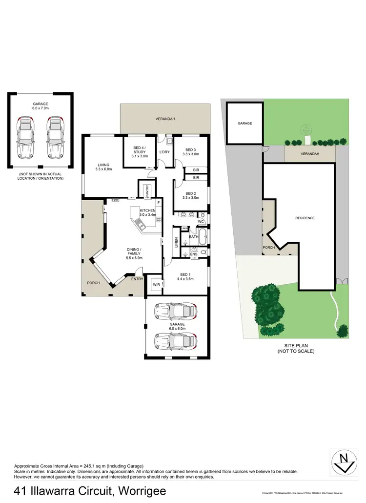 Floorplan of Homely house listing, 41 Illawarra Circuit, Worrigee NSW 2540