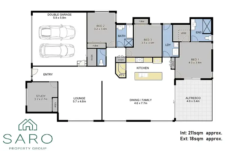 Floorplan of Homely house listing, 74 Matthews Parade, Corindi Beach NSW 2456