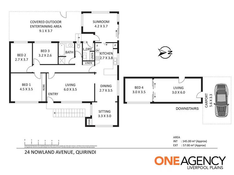 Floorplan of Homely house listing, 24 Nowland Avenue, Quirindi NSW 2343