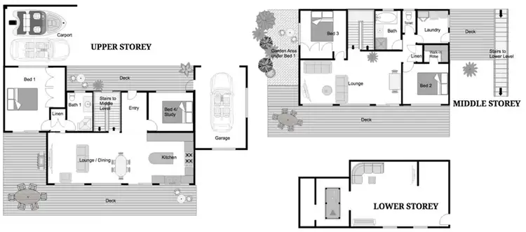 Floorplan of Homely house listing, 32 Patsys Flat Road, Smiths Lake NSW 2428