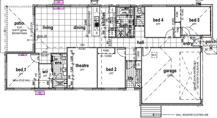 Floorplan of Homely house listing, 22 Hardy Drive, Laidley North QLD 4341