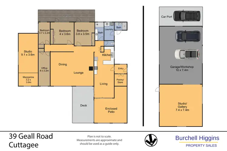 Floorplan of Homely rural property listing, 39 Geall Road, Cuttagee NSW 2546