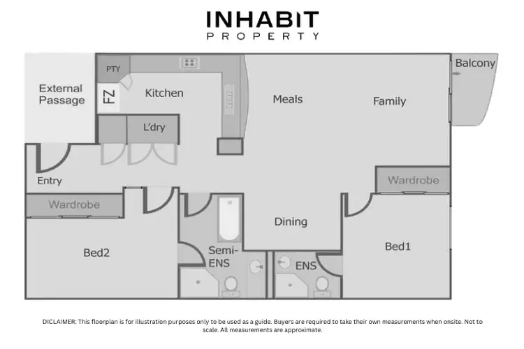 Floorplan of Homely apartment listing, 501/2 St Georges Terrace, Perth WA 6000