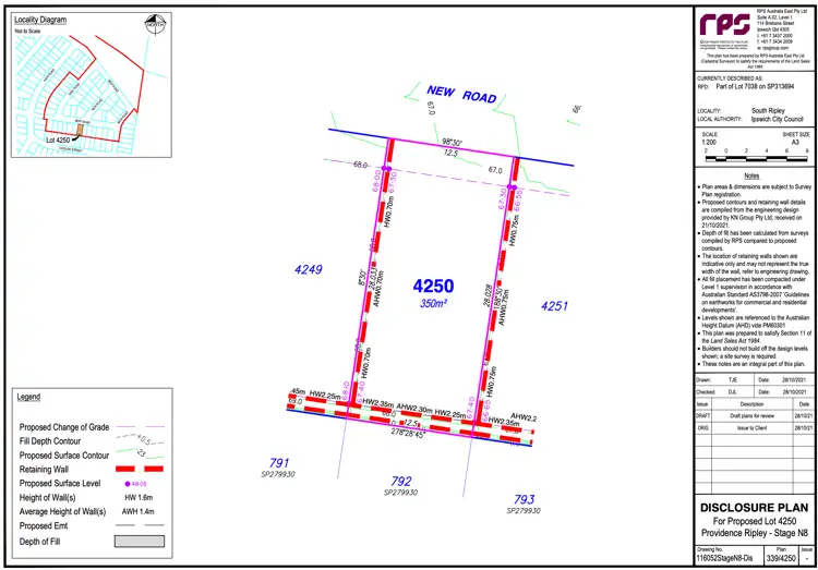 Floorplan of Homely land listing, 43 Harvey Way, South Ripley QLD 4306